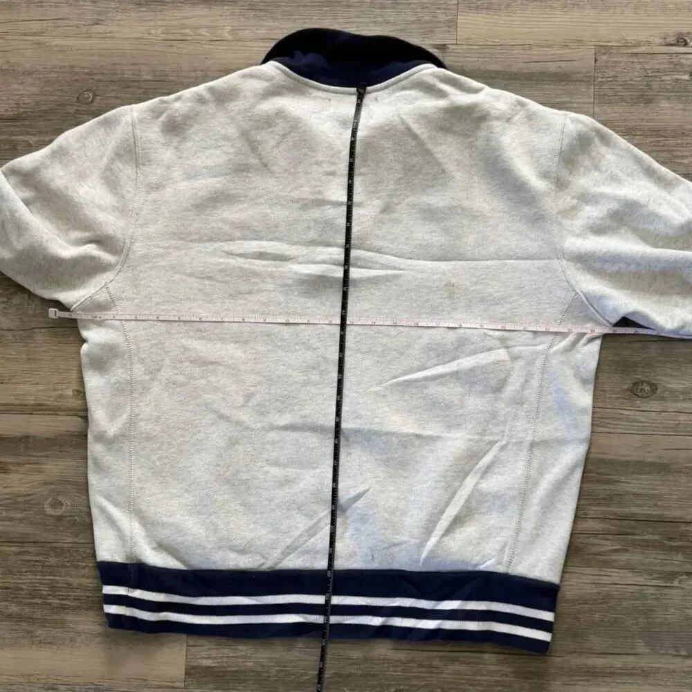 Vintage Polo Ralph Lauren PWING Stadium 1/4 Zip Sweater Size M